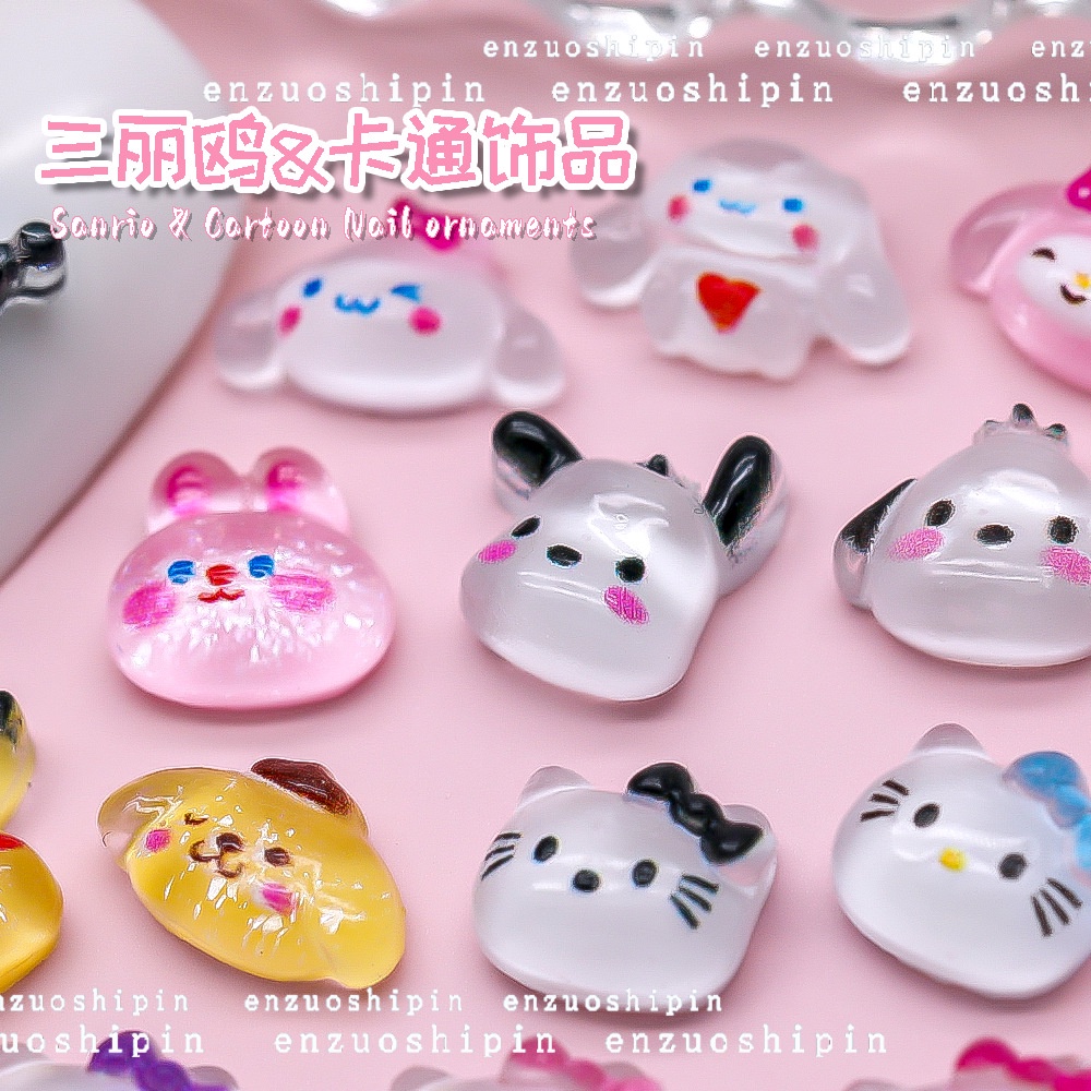 Set 20 Tượng Cún mini Hoạt Hình Dễ Thương
