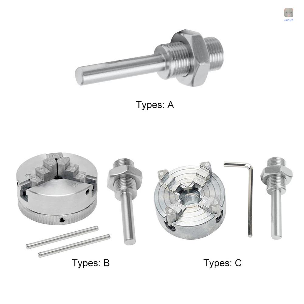 Ngàm Kẹp 3-jaw Bằng Hợp Kim Kẽm Cho Máy Tiện mini # 1