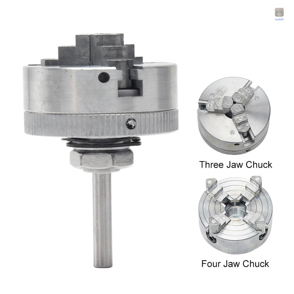Ngàm Kẹp 3-jaw Bằng Hợp Kim Kẽm Cho Máy Tiện mini # 1