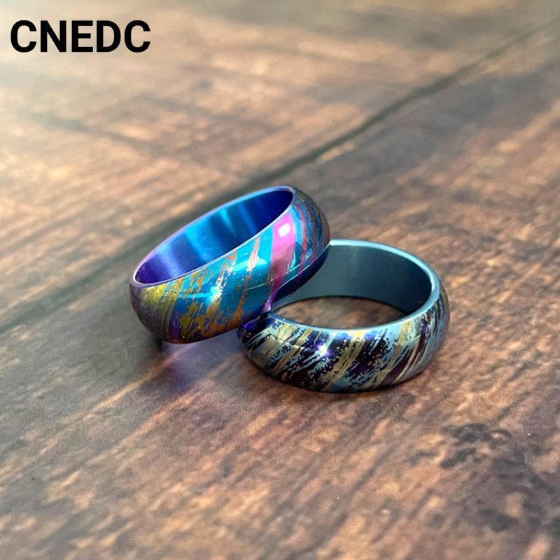 Nhẫn Đeo Tay Bằng Hợp Kim Titan Sang Trọng Cho Nam Nữ