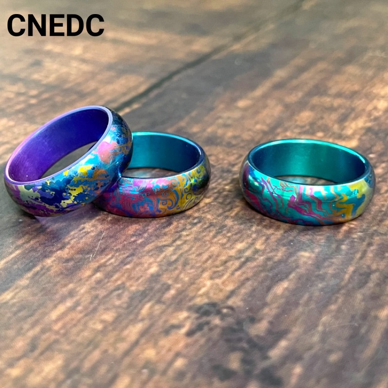 Nhẫn Đeo Tay Bằng Hợp Kim Titan Sang Trọng Cho Nam Nữ