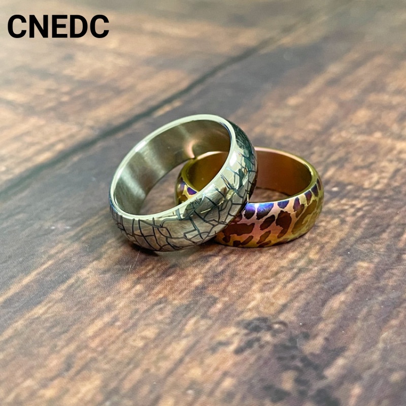 Nhẫn Đeo Tay Bằng Hợp Kim Titan Sang Trọng Cho Nam Nữ