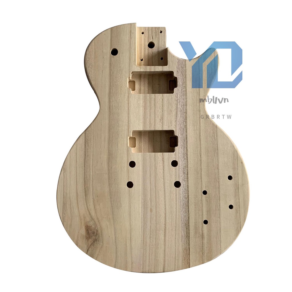 Unfined Thân Đàn guitar Điện Bằng Gỗ Phong Cách pb diy 1