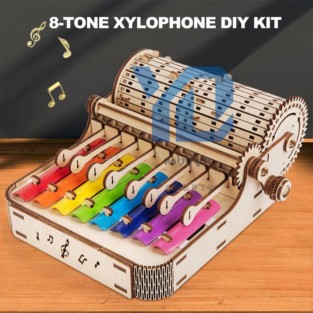 Đàn piano xylophone 8 Tông 8 Nốt Bằng Gỗ vintage 14 + Hàng Đầu 1