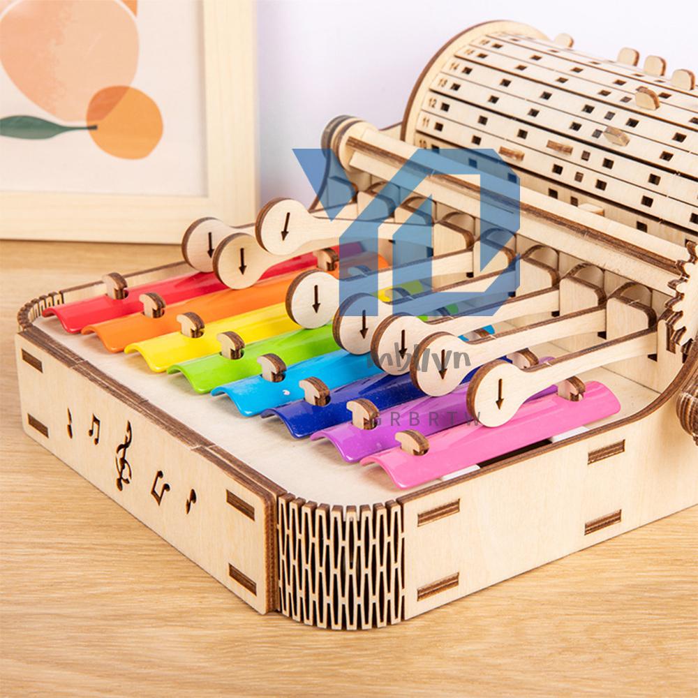 Đàn piano xylophone 8 Tông 8 Nốt Bằng Gỗ vintage 14 + Hàng Đầu 1