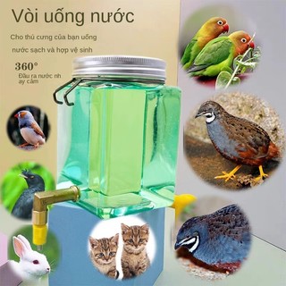 Bình uống nước tự động cho gà rutin vòi uống cho gà con van uống nước tự động cho gà con bình uống tự động cho vẹt