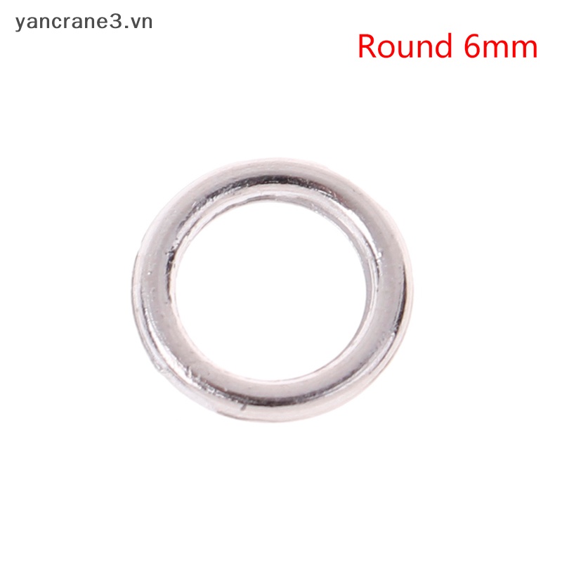 Set 100 Móc / Vòng Tròn Bằng Kim Loại Bạc Làm Đồ Lót / Dây Áo Ngực