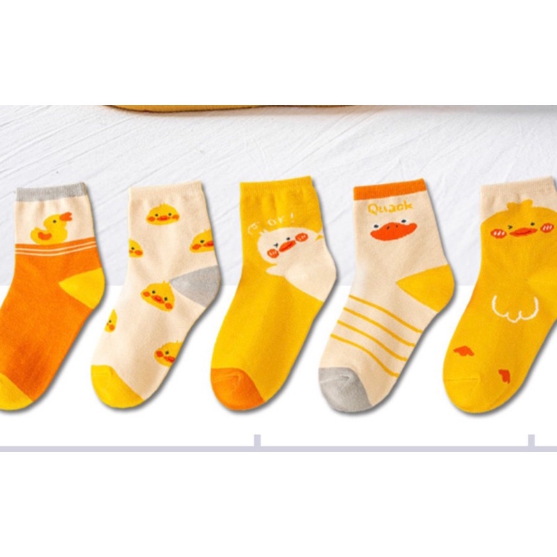 SET 5 ĐÔI TẤT XUẤT HÀN CHO BÉ