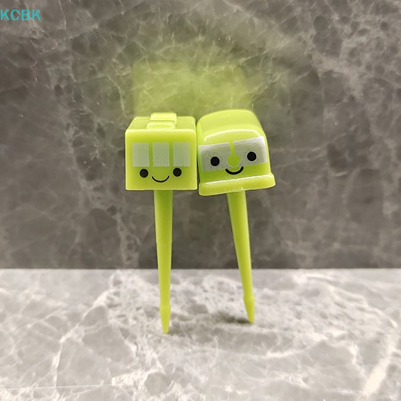 Kc Nĩa Ăn Trái Cây Hình Động Vật Hoạt Hình mini Dễ Thương Trang Trí Hộp Thức Ăn Cho Trẻ Em bk