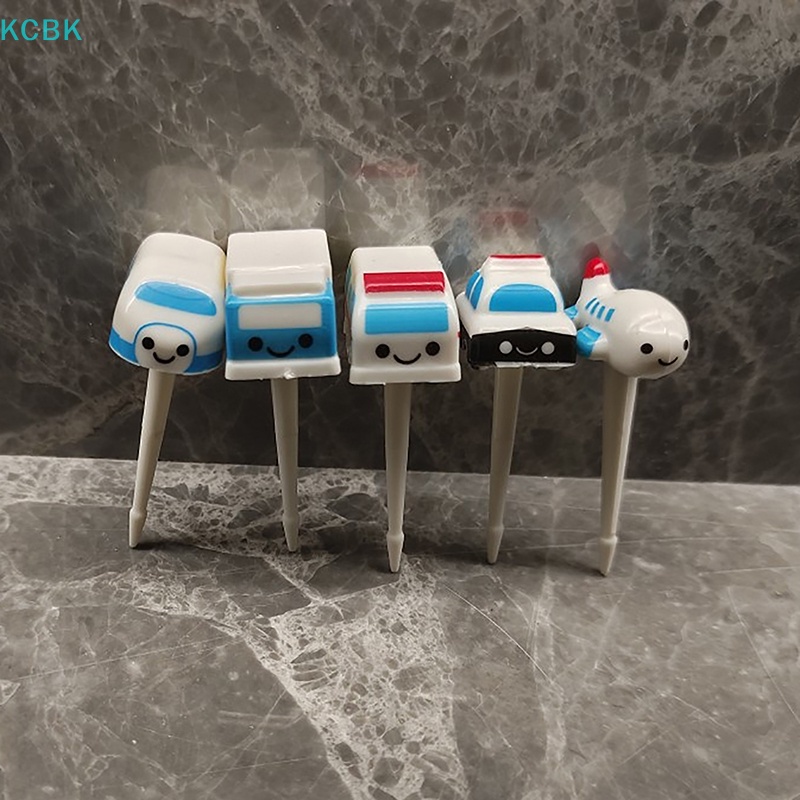 Kc Nĩa Ăn Trái Cây Hình Động Vật Hoạt Hình mini Dễ Thương Trang Trí Hộp Thức Ăn Cho Trẻ Em bk