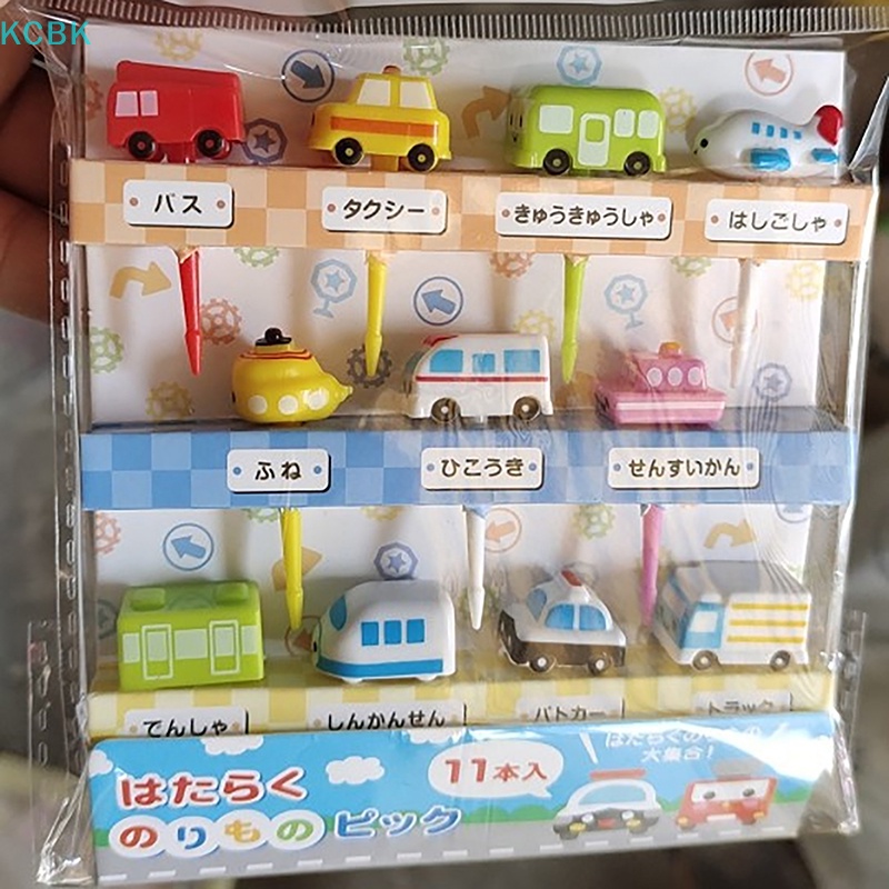 Kc Nĩa Ăn Trái Cây Hình Động Vật Hoạt Hình mini Dễ Thương Trang Trí Hộp Thức Ăn Cho Trẻ Em bk