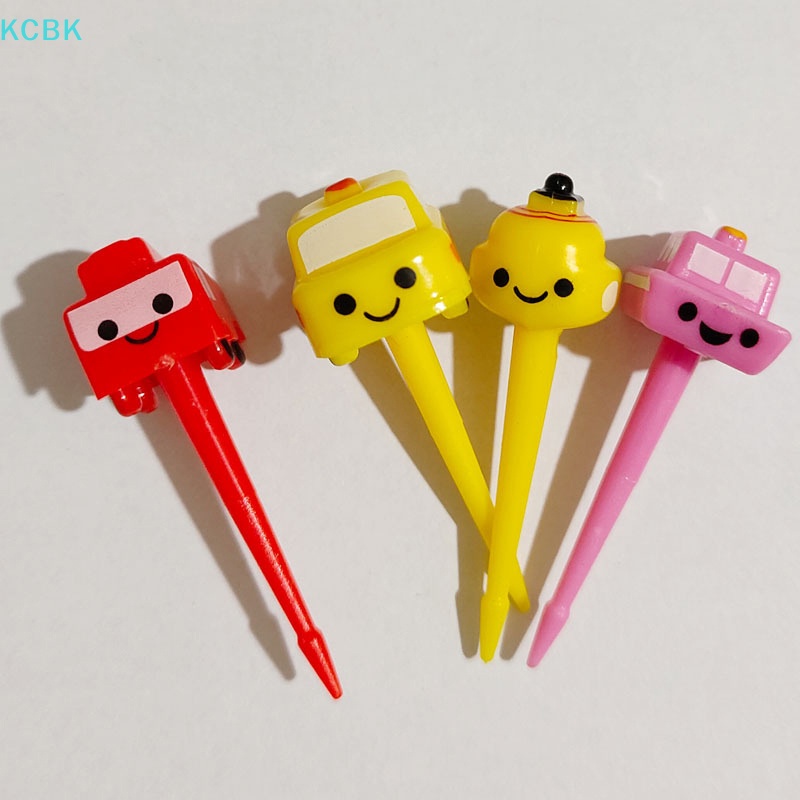 Kc Nĩa Ăn Trái Cây Hình Động Vật Hoạt Hình mini Dễ Thương Trang Trí Hộp Thức Ăn Cho Trẻ Em bk