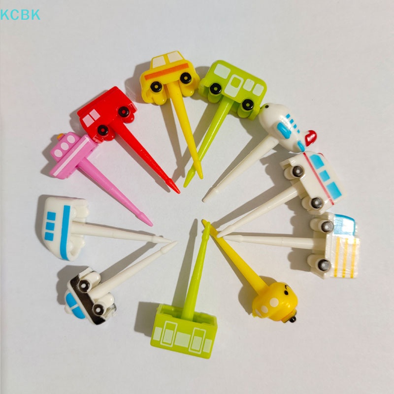 Kc Nĩa Ăn Trái Cây Hình Động Vật Hoạt Hình mini Dễ Thương Trang Trí Hộp Thức Ăn Cho Trẻ Em bk