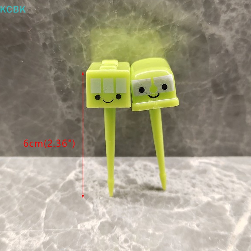 Kc Nĩa Ăn Trái Cây Hình Động Vật Hoạt Hình mini Dễ Thương Trang Trí Hộp Thức Ăn Cho Trẻ Em bk