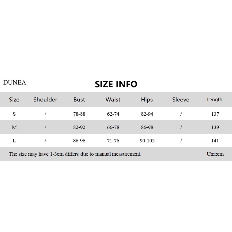 DUNEA Đầm Dài Hở Lưng Quyến Rũ Thời Trang Dành Cho Nữ