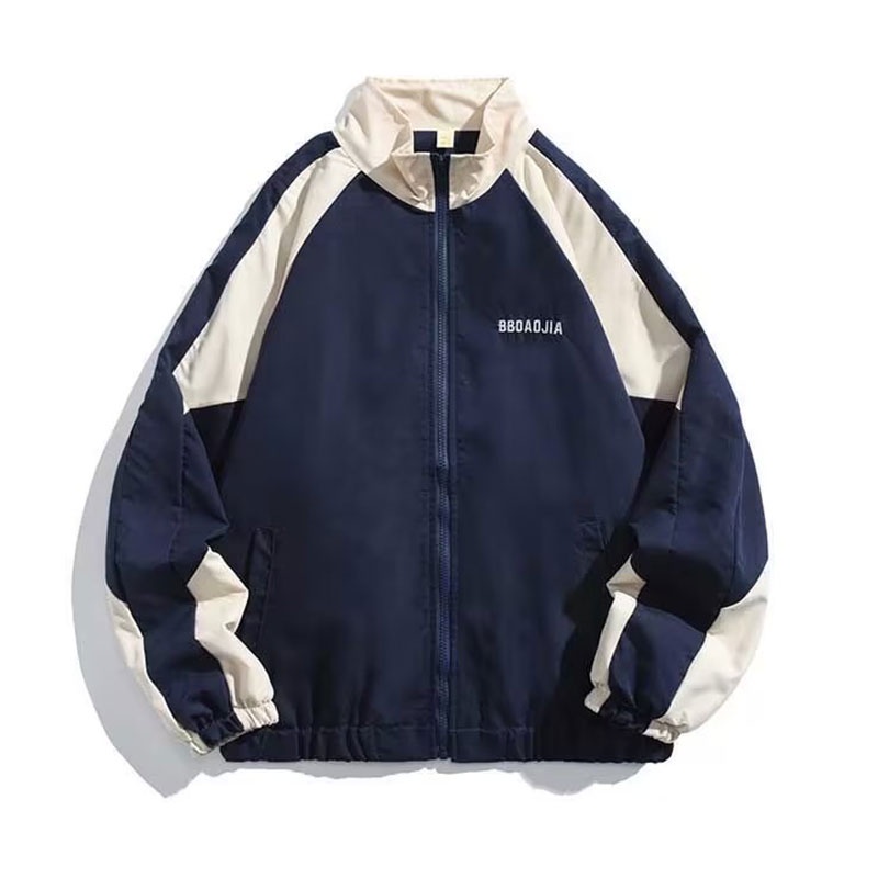 PAULWEEKEND Áo Khoác Dáng Rộng Phong Cách hong kong Thời Trang Xuân Thu Cho Nam