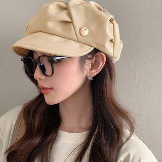 Mũ beret Màu Trơn Thời Trang Thu Đông Cho Nữ