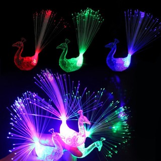 Đèn led Hình Con Công Nhiều Màu Sắc Dễ Thương