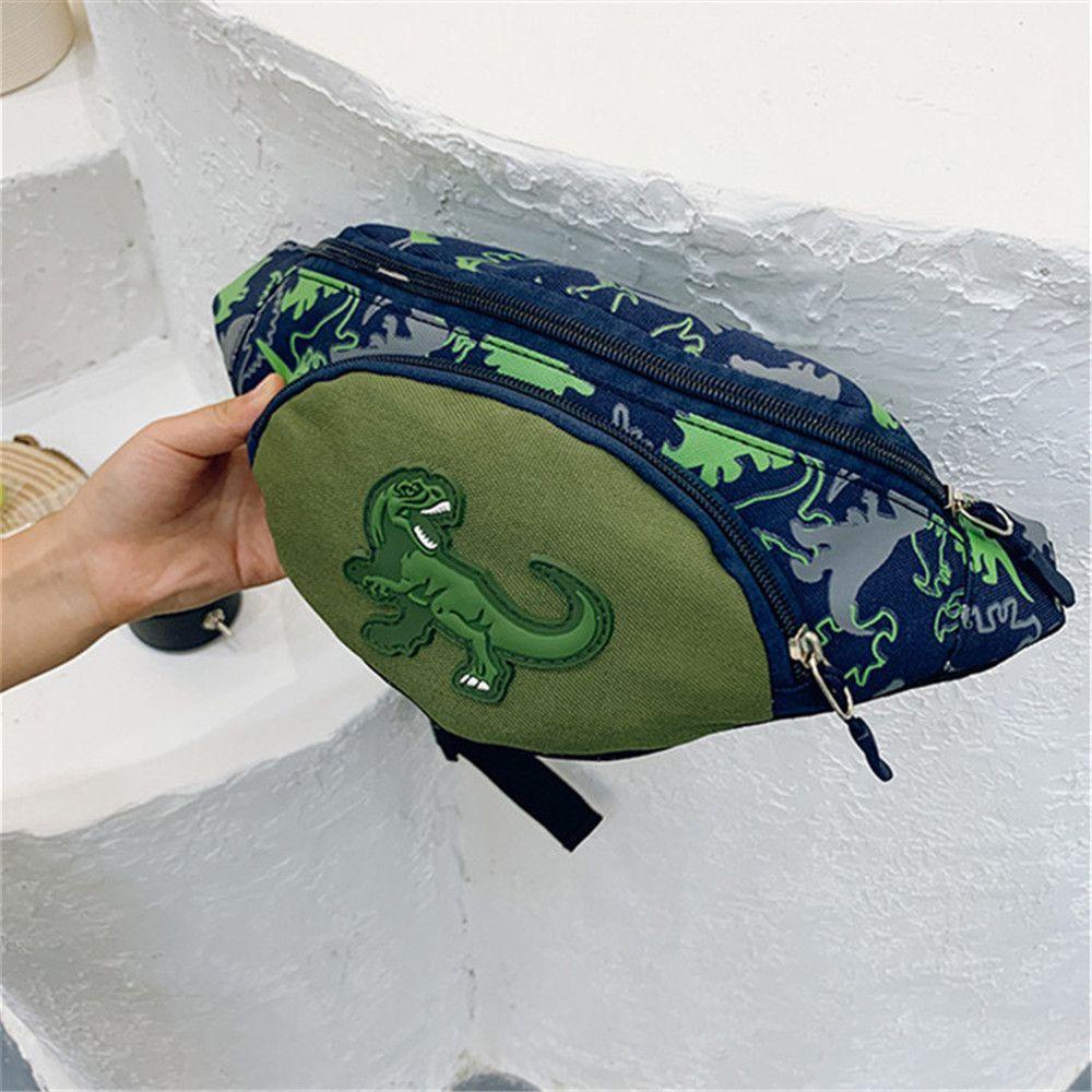 UPSTOP Túi đeo hông hình khủng long thích hợp cho bé du lịch/ đi học