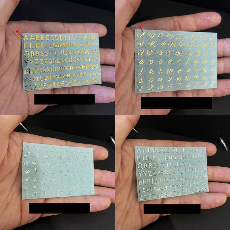 San * Nhãn Dán Chữ Cái Nhỏ Tự Dính Bằng Nhựa resin Dùng Trang Trí Sổ Tay