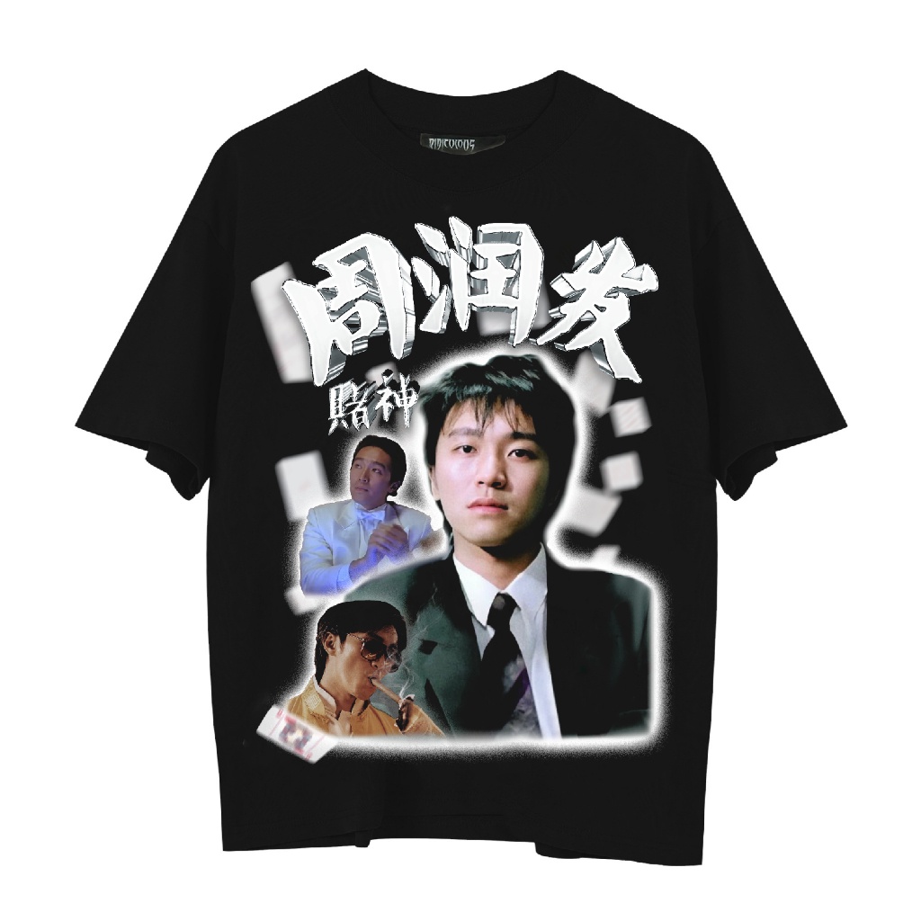 Áo thun Rdiculous , CHÂU TINH TRÌ & CHÂU NHUẬN PHÁT vải thun 2 chiều 99% cotton 250g