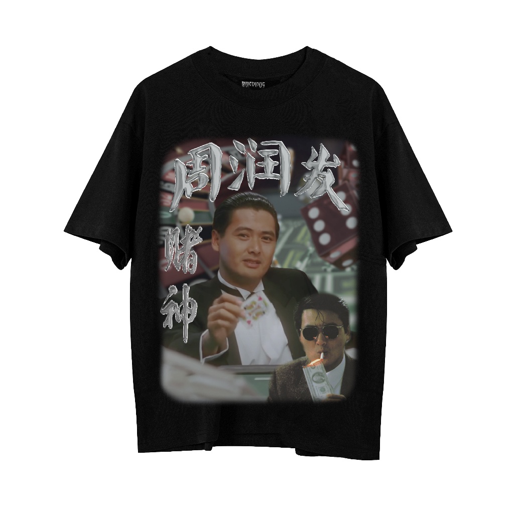 Áo thun Rdiculous , CHÂU TINH TRÌ & CHÂU NHUẬN PHÁT vải thun 2 chiều 99% cotton 250g