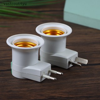 1 Chuôi Đèn e27 eu / us e27 Có Công Tắc Bật Tắt Tiện Dụng