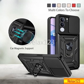 Điện Thoại Ốp Lưng Chống Sốc Có Chân Đỡ Kim Loại Cho vivo v29 5g v29 pro