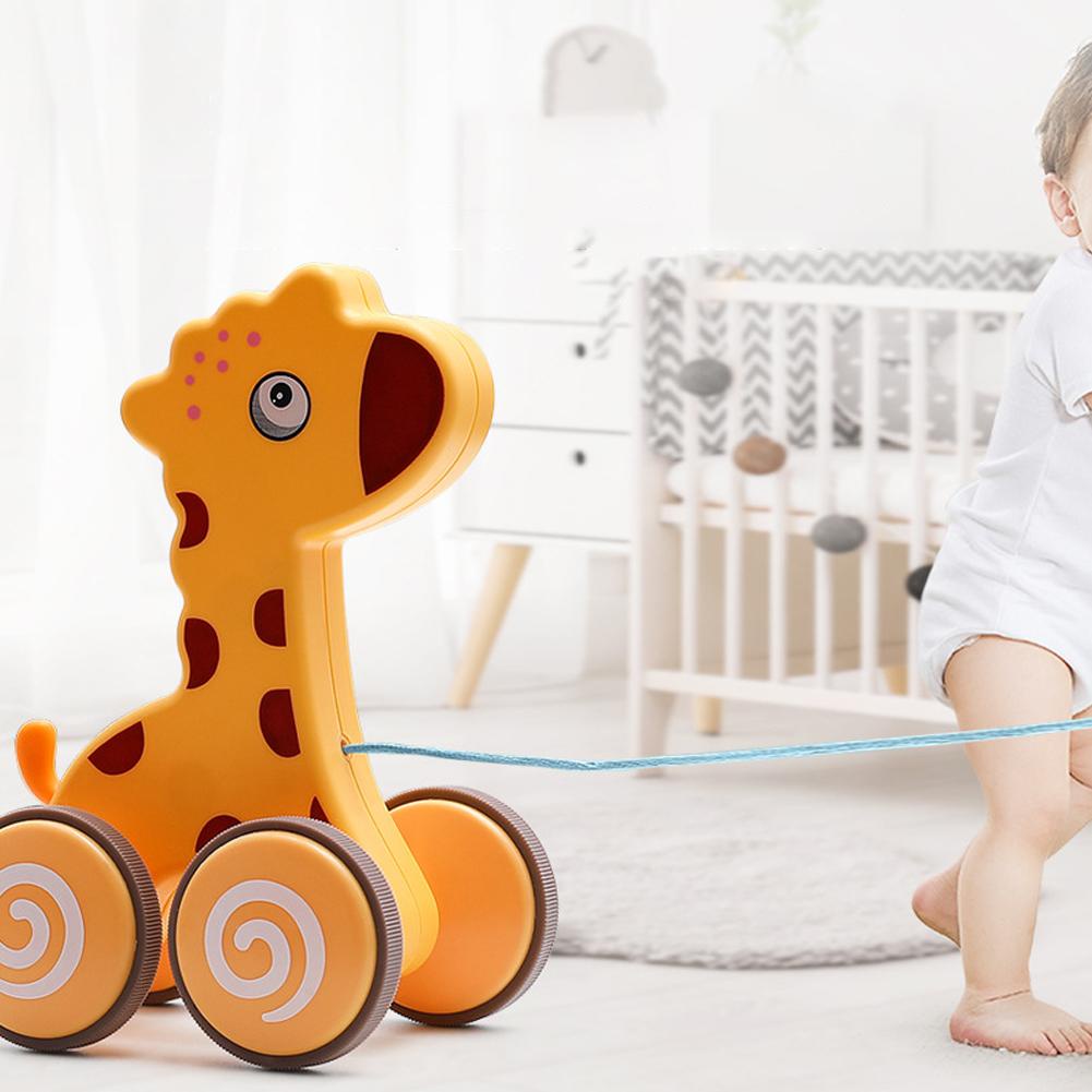 Xe Kéo mini Đồ Chơi j8v4 Hình Động Vật Đáng Yêu