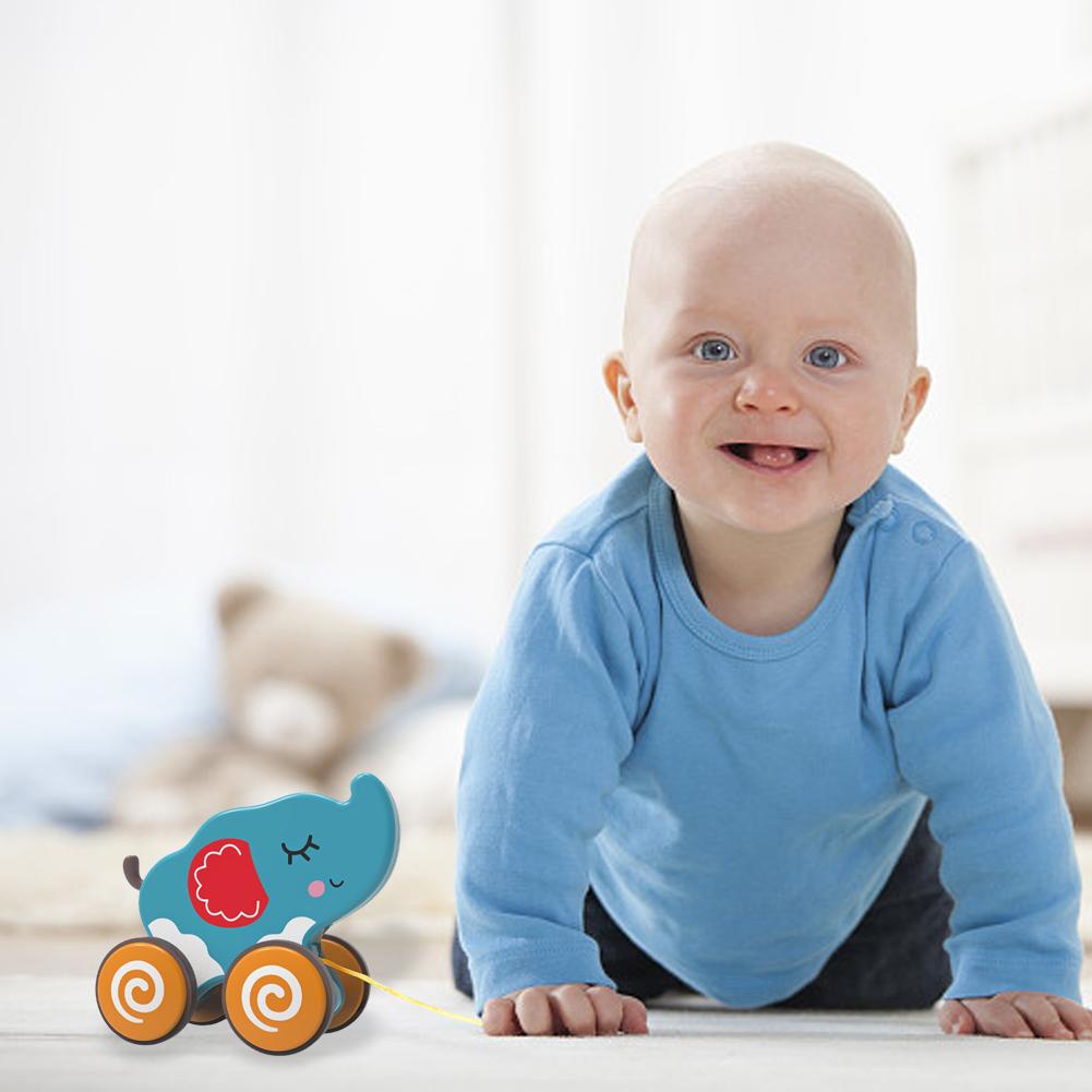 Xe Kéo mini Đồ Chơi j8v4 Hình Động Vật Đáng Yêu