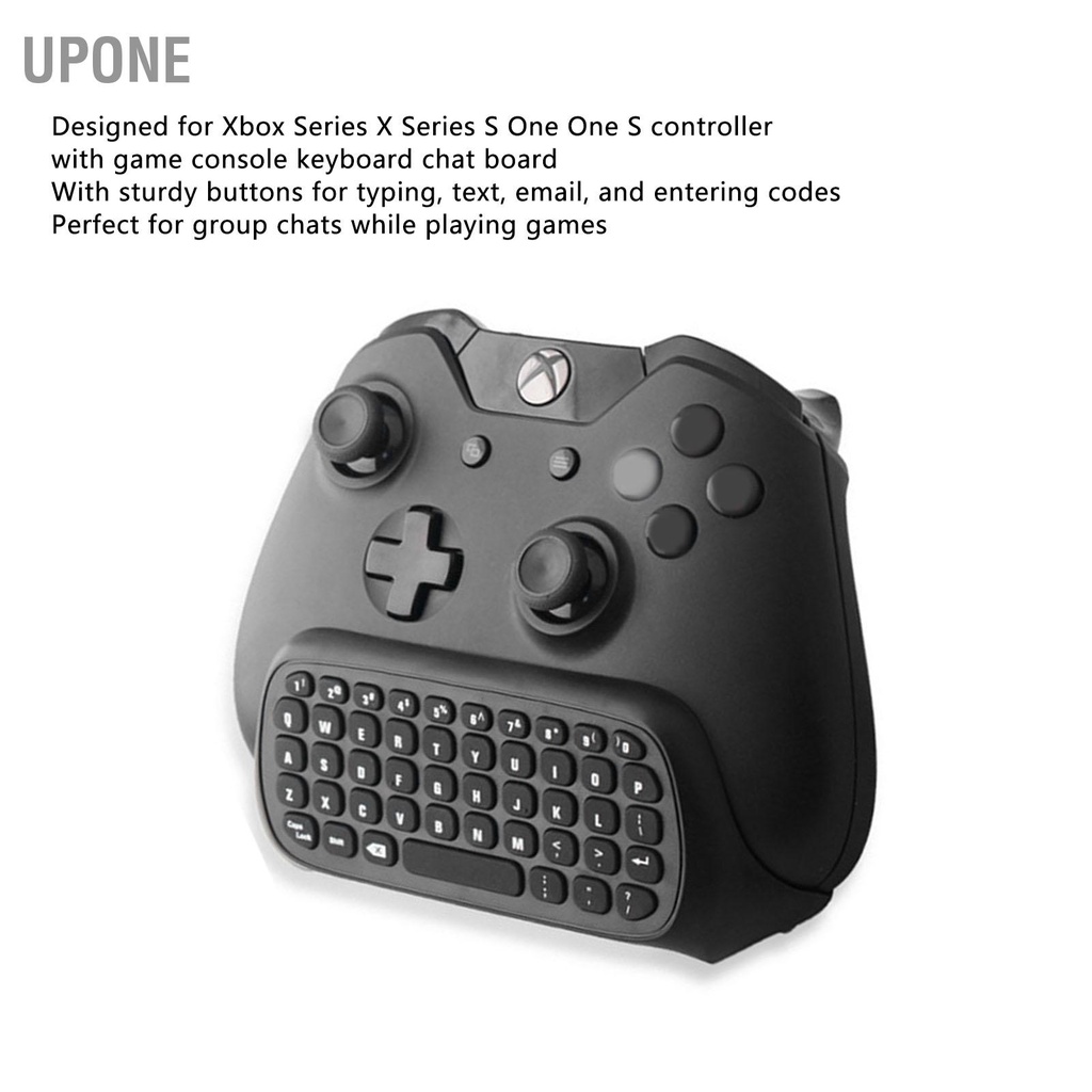 UPONE Bộ Điều Khiển Trò Chơi Bàn Phím 2.4GHz Tay Cầm Game Có Âm Thanh Và Giắc Cắm Tai Nghe Dành Cho Xbox Series X S One