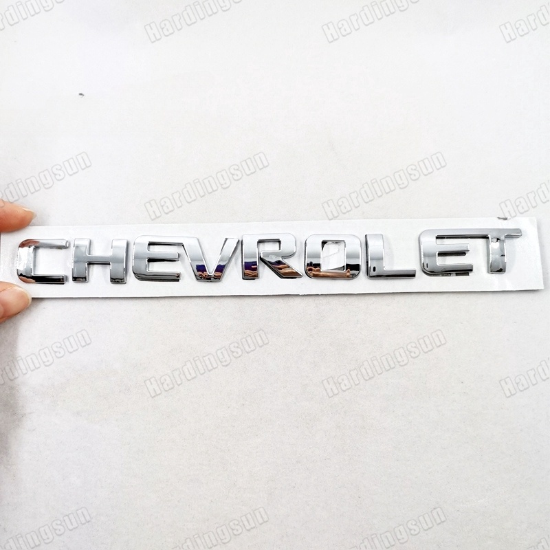 1 Miếng Dán logo Chữ Cái Bằng abs Trang Trí Xe Hơi chevrolet