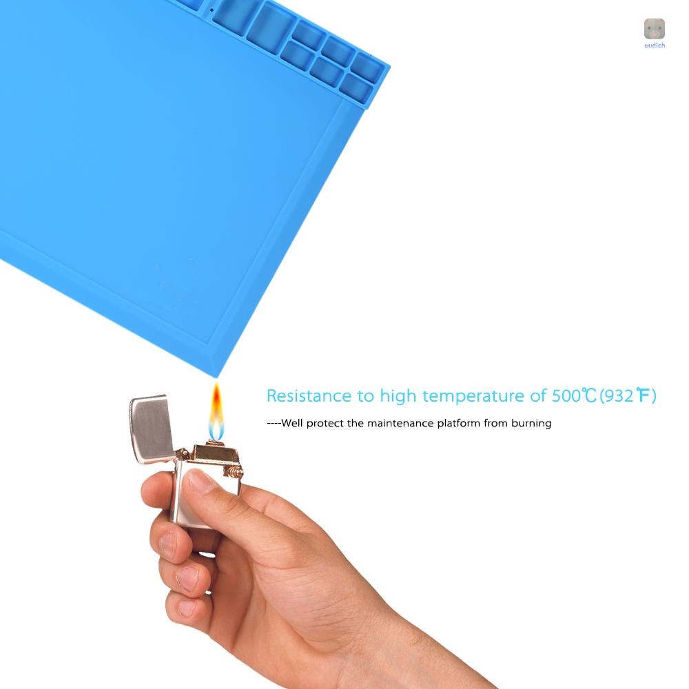 Tấm Silicon Cách Nhiệt 380 * 210mm Kèm Vít Sửa Chữa bga 1
