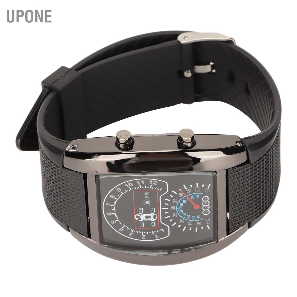 Màn hình LED Đồng hồ hàng không đeo tay có độ chính xác cao thoải mái với màn hiển thị ngày và giờ UPONE