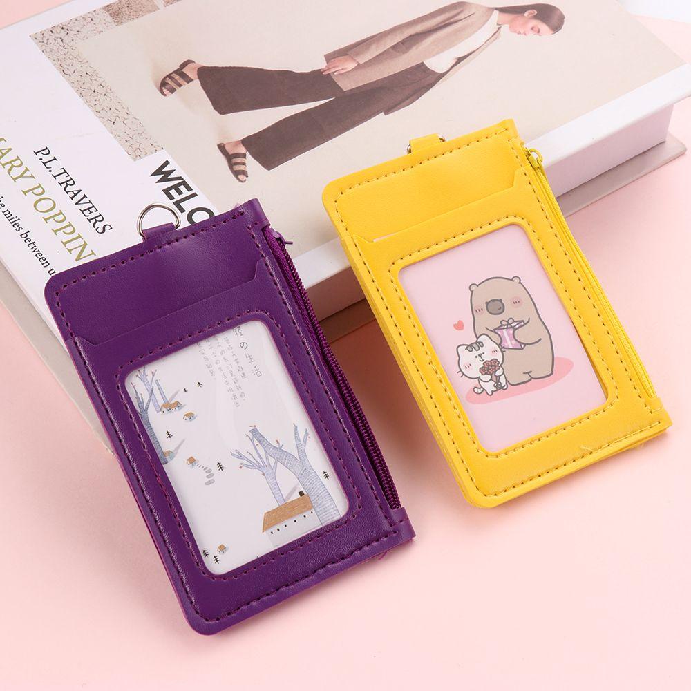 UPSTOP Túi Đựng Thẻ Có Dây Kéo Thời Trang Dành Cho Học Sinh