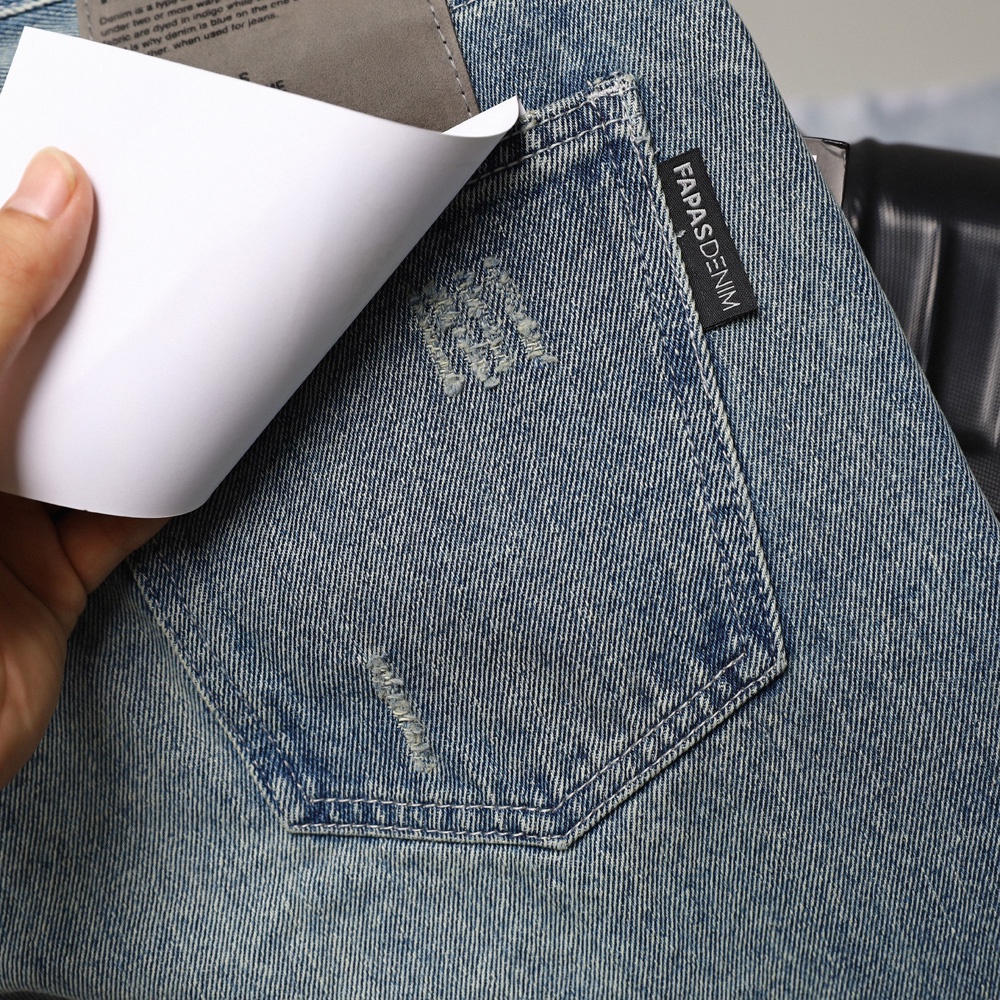 Quần Jeans Nam Chất Liệu Denim Cá Tính Dates FAPAS