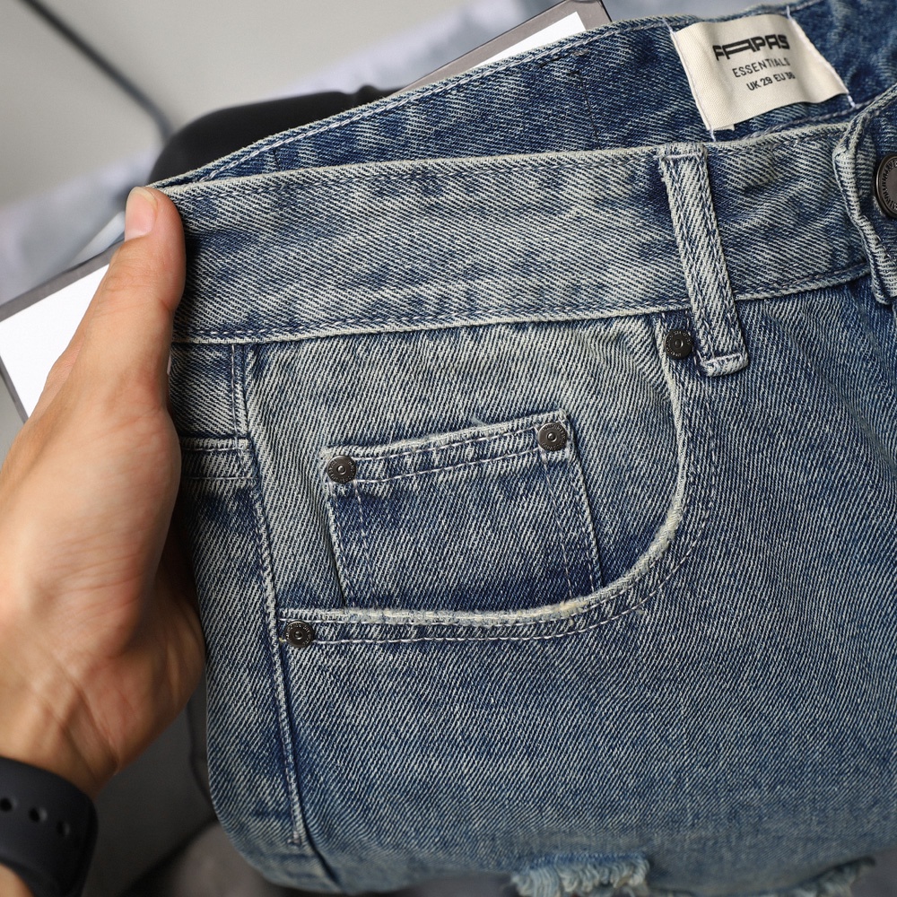 Quần Jeans Nam Chất Liệu Denim Cá Tính Dates FAPAS