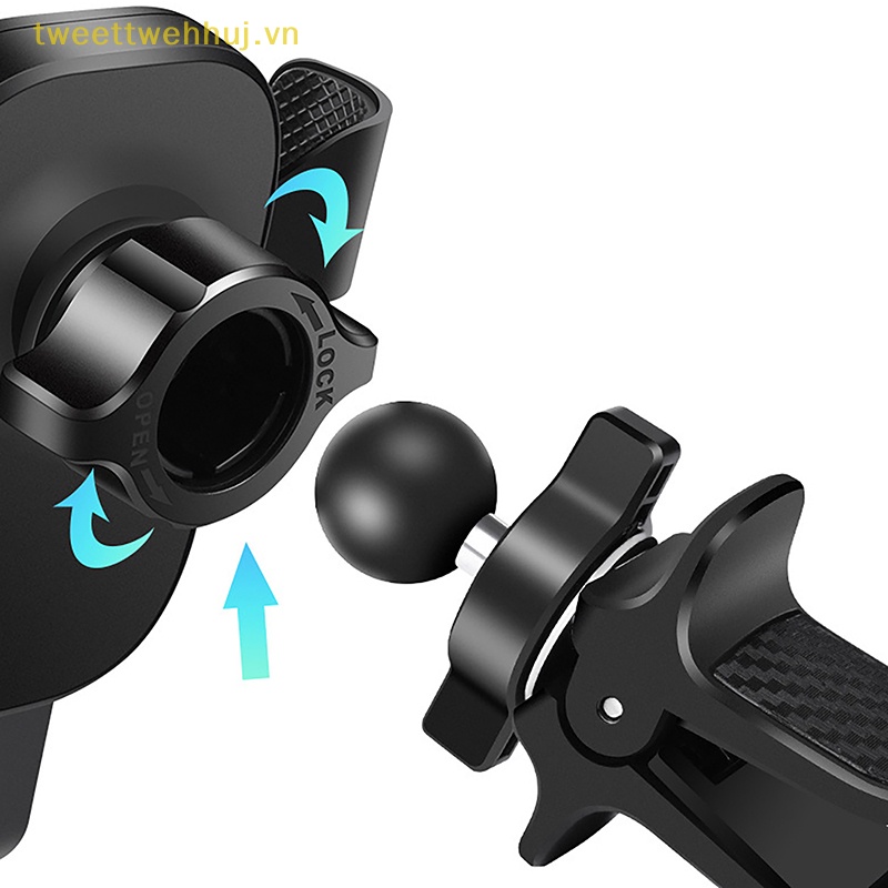 Kẹp Điện Thoại Bằng Nhựa 17mm Gắn Lỗ Thông Gió Xe Hơi vn