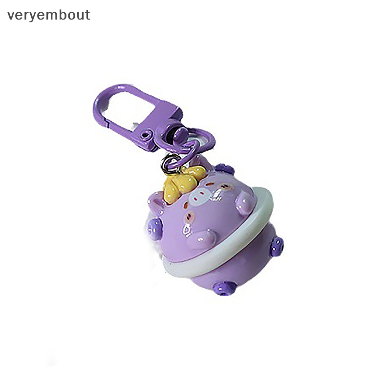 Ut Phụ Kiện Mặt Dây Chuyền Hình Bánh donut Sáng Tạo Chống Rơi Trang Trí Túi Xách / Móc Khóa diy