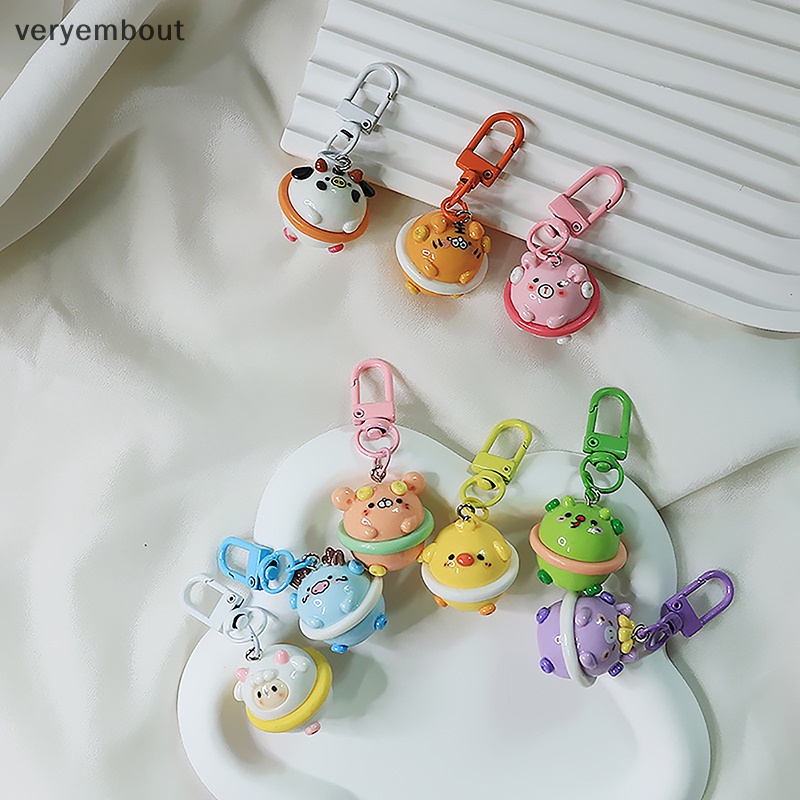 Ut Phụ Kiện Mặt Dây Chuyền Hình Bánh donut Sáng Tạo Chống Rơi Trang Trí Túi Xách / Móc Khóa diy