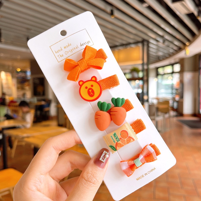 Set 5 Kẹp Tóc Hoa Dễ Thương Cho Thú Cưng 8 Kiểu