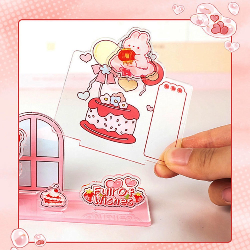 Lịch 3d mini Bằng acrylic Để Bàn Trang Trí