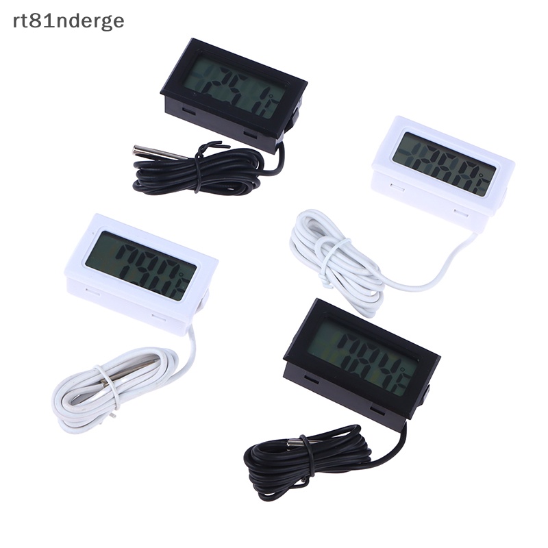 Nhiệt Kế Điện Tử ge 1m Có Màn Hình lcd Chống Thấm Nước Cho Tủ Lạnh