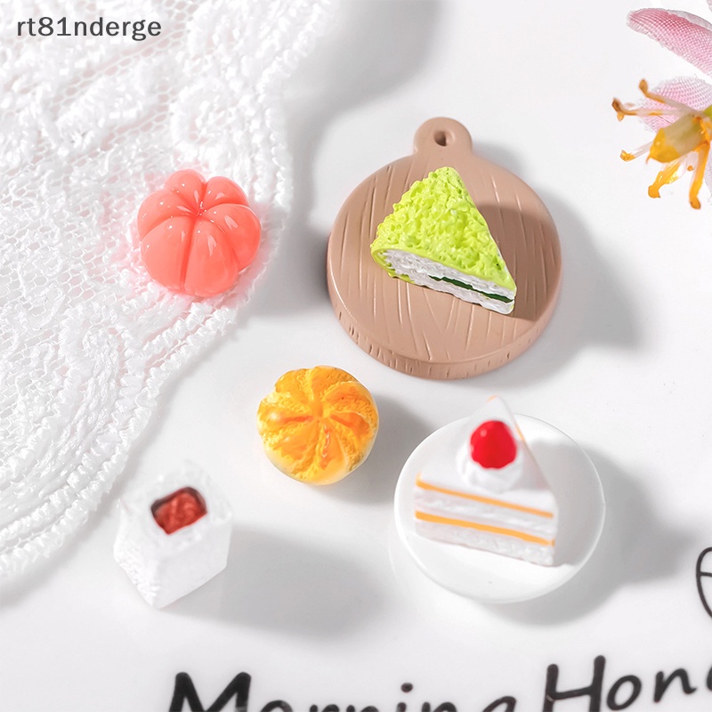 Ge Đồ Chơi Mô Phỏng Nấu Ăn Mô Phỏng Bánh hamburger Bánh Donut Bánh Rán Trang Trí Bàn Ăn diy Cho Trẻ Em n