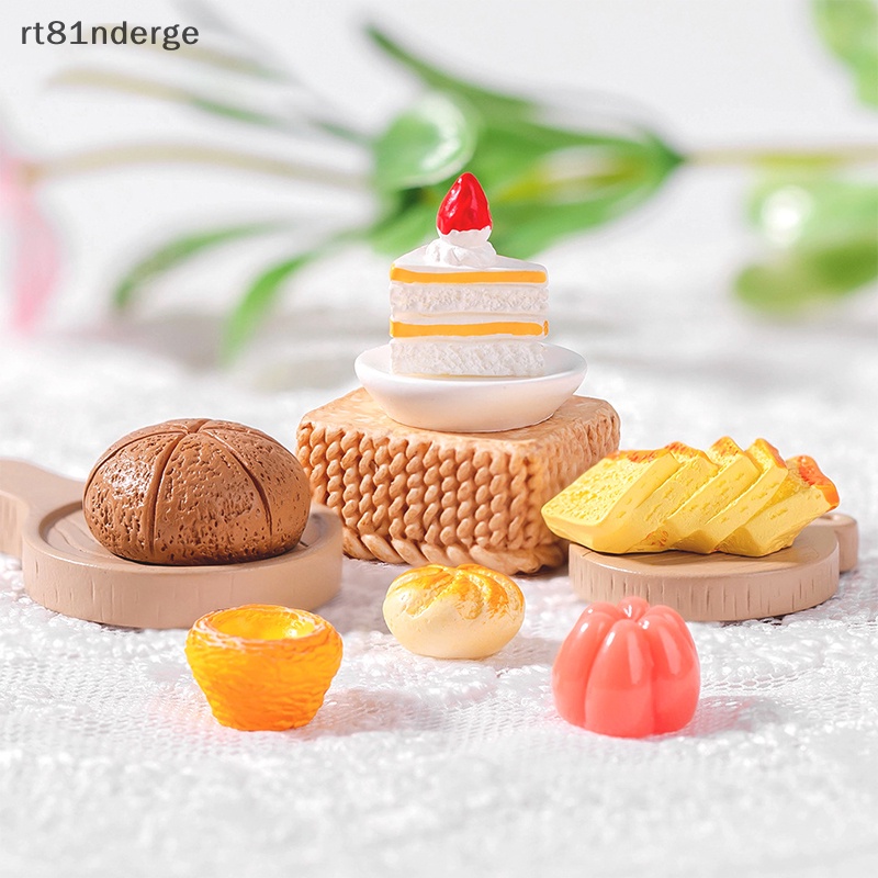 Ge Đồ Chơi Mô Phỏng Nấu Ăn Mô Phỏng Bánh hamburger Bánh Donut Bánh Rán Trang Trí Bàn Ăn diy Cho Trẻ Em n