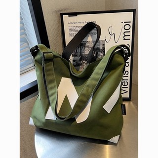 Túi tote Đeo Vai Vải canvas Cỡ Lớn Thiết Kế Dễ Thương