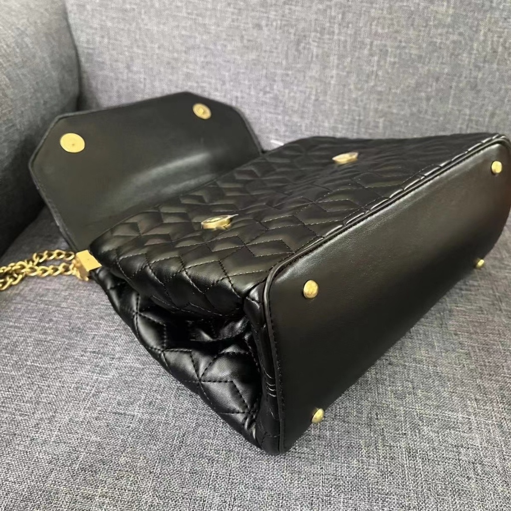 Gues' S Túi Đeo Chéo Vai hijab Ghép Nối Dây Xích Thêu Họa Tiết Mới