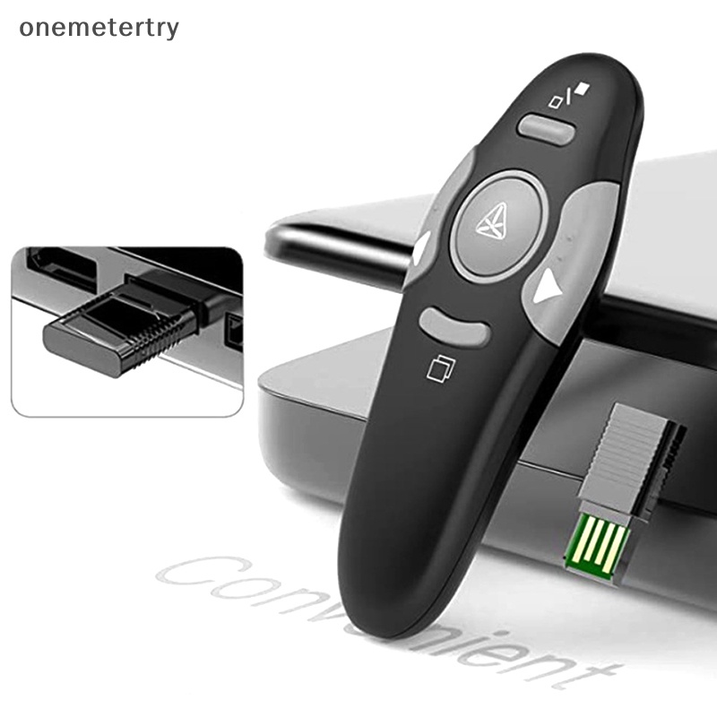 Bút Thuyết Trình Không Dây usb 2.4ghz Có Đèn Đỏ Điều Khiển Từ Xa Cho Giáo Viên