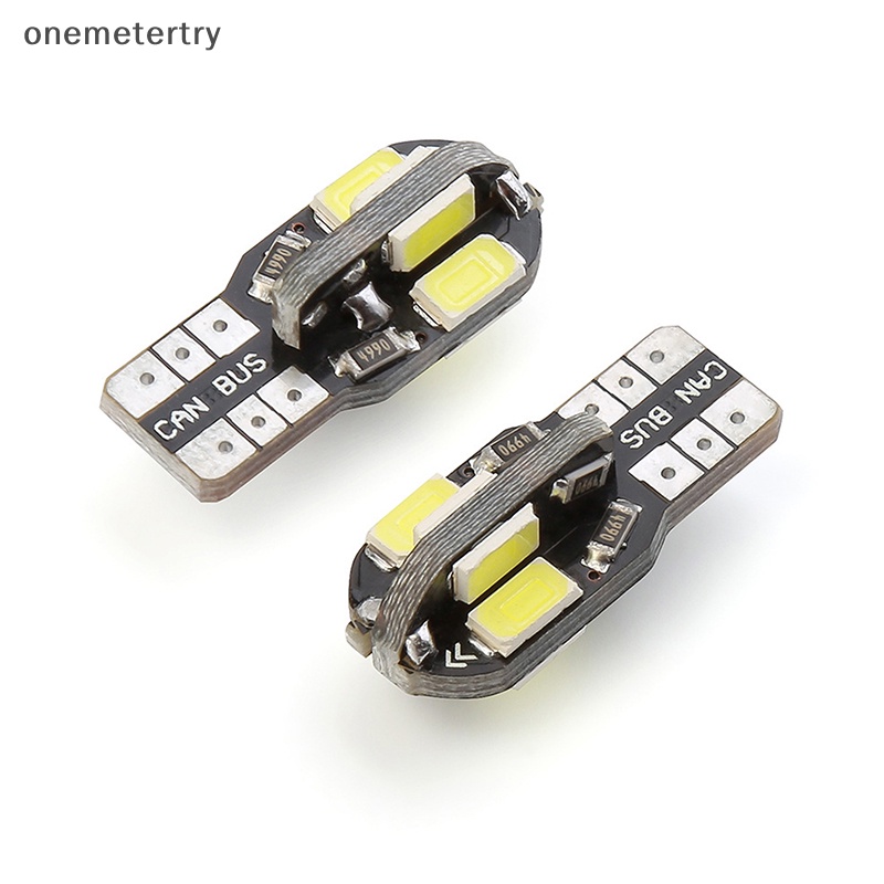 Bộ 10 Bóng Đèn led w5w t10 canbus 5730 8smd 12v 6000k Chất Lượng Cao Cho Xe Hơi