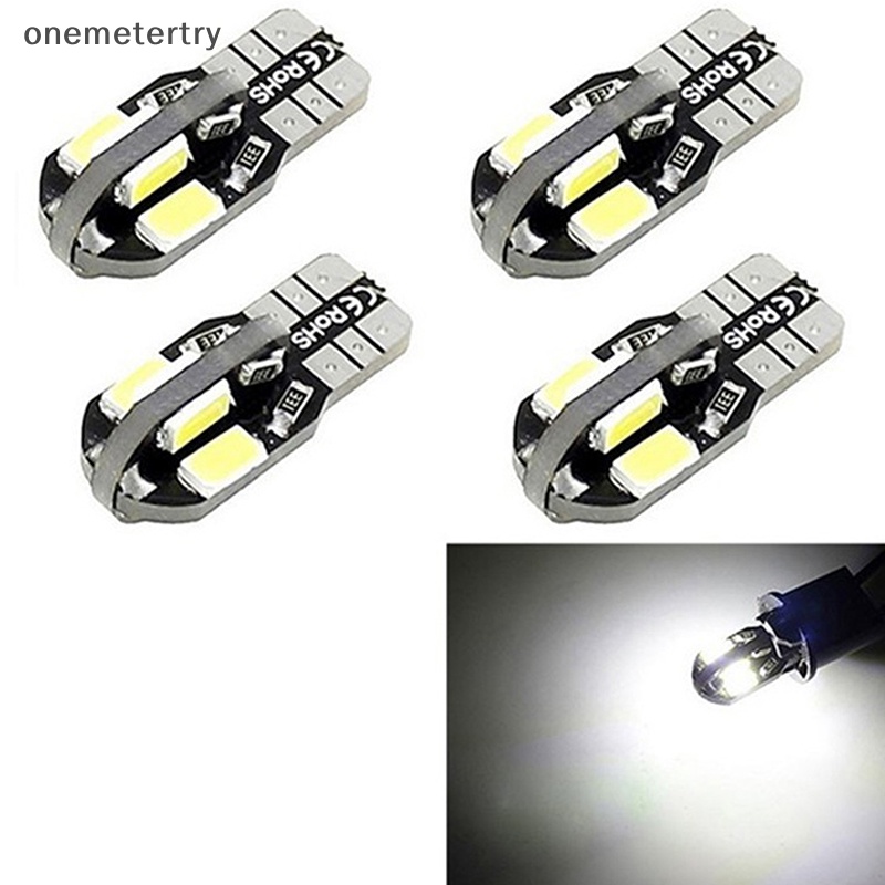 Bộ 10 Bóng Đèn led w5w t10 canbus 5730 8smd 12v 6000k Chất Lượng Cao Cho Xe Hơi